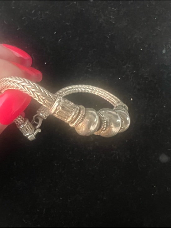 925 STERLING SILVER VINTAGE BRACELET.  GORGEOUS!